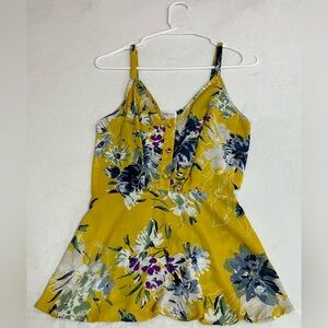 Sienna Sky Yellow Floral Top